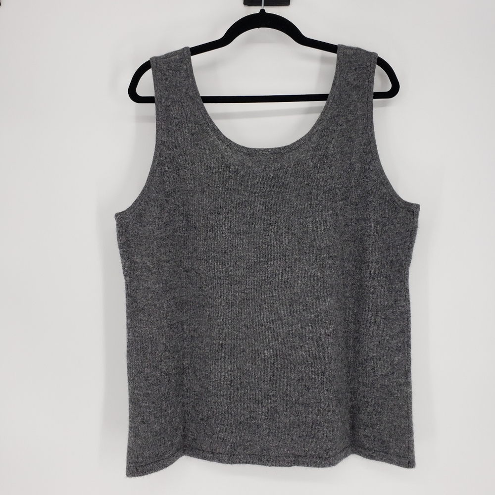 Neiman Marcus 100% Cashmere Duster & Tank Set 2X - Picture 6 of 15